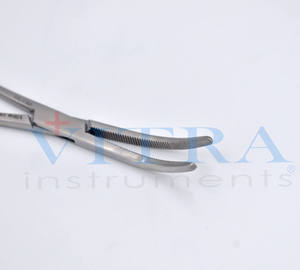 Pinzas de Arteria Robert de Alta Calidad, 20 cm, Curvas - Pinzas Hemostáticas de Acero Inoxidable, Pinzas Quirúrgicas - Product Image 3