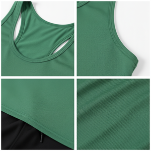 <b>Men</b> Casual Breathable Fitness Vest Muscle Fit Sleeveless Workout Tank Top Racer Back Design Bodybuilding Cotton Made <b>Singlet</b> - Product Image 6