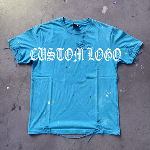 Camiseta Unisex Oversize de Algodón 320gsm con Silueta Recta y Teñido Sostenible, Camiseta de Algodón Ajustada para Hombre con Tejido Transpirable y Corte Entallado - Product Image 2