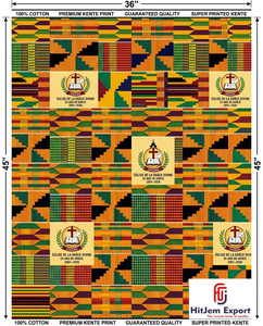 Fabricante de Tela Africana Kente de Lujo, Proveedor de Textiles para Uniformes de Iglesia, Aniversarios y Conveniones - Product Image 4