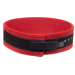 Cinturón de Levantamiento de Pesas, Soporte para Powerlifting, Cuero Genuino, Resistente, Diseño de Hebilla Ajustable - Product Image 2