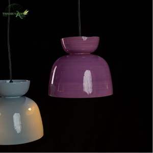 โคมไฟแขวนไม้ไผ่ทำมือ ดีไซน์โค้งมนทันสมัย สไตล์มินิมอล เป็นมิตรกับสิ่งแวดล้อม สำหรับตกแต่งภายใน - Product Image 5