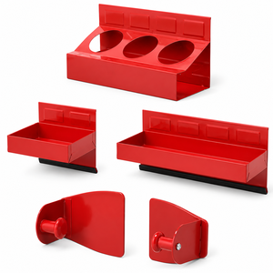 Magnetic <b>Tool</b> Organizer Set <b>with</b> Screwdriver Holder, Parts Trays and Paper Towel Rack for <b>Tool</b> Chest, Garage GAPGAR017 - Product Image 1