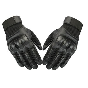 Full Finger Leather Gym Gloves Breathable Non-Slip Adjustable Wrist Strap for <b>Weight</b> Lifting Men Fitness Training - Product Image 6