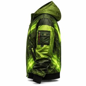 New Arrival Premium Quality Winter Sublimation Techwear Hooded Jacket 100% Waterproof Unisex Hoodies Casual Wear Breathable - Product Image 3