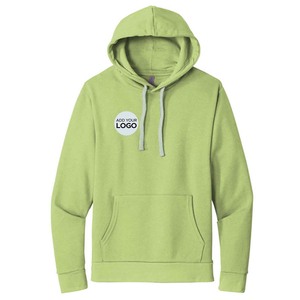 Sweat-shirts à capuche épais 400 g/m² personnalisés en usine, sweats à capuche et t-shirts à capuche tri-mélange Next Level à manches longues - Product Image 5