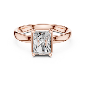 Bague de fiançailles en or 14 carats avec diamant de laboratoire taille radiant de 1,5 carat, rapport IGI VS1 E, idéale pour anniversaire et mariage – Meilleure vente - Product Image 5