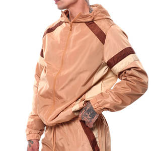 Chaqueta Deportiva Cortavientos Personalizada al por Mayor para Hombre con Cierre de Cremallera, Ropa Deportiva para Correr al Aire Libre - Product Image 4