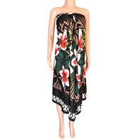 Nuevo Diseño de Pareo de Playa, Falda Envolvente Estampada, Traje de Baño, Cubrebañador para Mujer