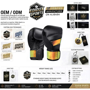 Nouveaux gants de boxe de haute qualité, équipement d'entraînement, gants de boxe en vente - Product Image 6