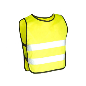 Chaleco de Seguridad Reflectante de Alta Visibilidad para Hombre, Transpirable, con Cierre de Cremallera, Amarillo, Informal, para Trabajo al Aire Libre, Ropa de Verano - Product Image 5
