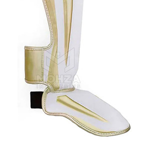 Nouveauté : Protège-tibias de boxe en cuir durables et de haute qualité – Protection professionnelle légère pour l'entraînement – Meilleure vente - Product Image 6