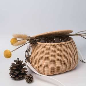 Bandoleras escolares de mimbre para niños, bolso de almuerzo de ratán, precio barato, hecho en Vietnam, venta al por mayor - Product Image 3