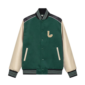Veste bomber légère de sport personnalisée avec logo, vente en gros spéciale hiver, veste de baseball pour hommes, veste varsity - Product Image 4