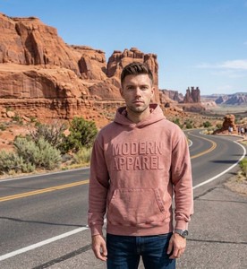 Venta de Fábrica: Sudaderas con Capucha Personalizadas de Alta Calidad, Sudaderas Extra Grandes con Estampado Puff y Efecto Lavado - Product Image 3