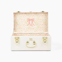 Boîte à cadeaux, coffret cadeau, coffre décoratif pour souvenirs, valise en métal rose, coffre de rangement haut de gamme, boîte cadeau élégante
