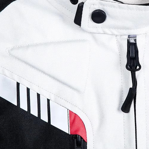 Men's Motorbike <b>Racing</b> <b>Jacket</b> Leather Eco-friendly Anti-UV Breathable Full Sleeve 550g Fabric Customizable All Seasons Custom - Product Image 5