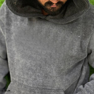 Vente Flash : Nouveaux Hoodies Homme Effet Délavé Acide, Style Unique et Respirant, Matière de Qualité Supérieure, Prix de Gros Abordable - Product Image 4