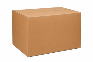 Recycled Corrugated Cardboard Closed RSC Shipping <b>Box</b> Custom Packaging Master Carton - Product Image 3