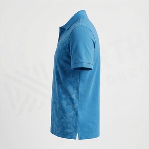 เสื้อโปโลคอตตอนพลัสไซส์สำหรับผู้ชาย เสื้อลำลองฤดูร้อน สตรีทแวร์ แขนสั้น ระบายอากาศได้ดี คุณภาพดี สีสันปรับแต่งได้ ชุดออกกำลังกาย - Product Image 3