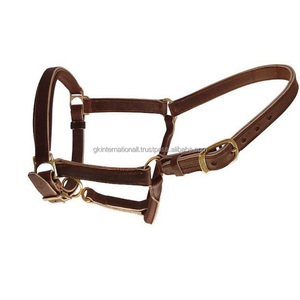Nouveaux produits équestres, ensemble de bridons classiques pour chevaux, bridons en cuir de buffle personnalisés, équipement équestre réglable - Product Image 1