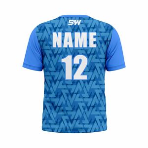 Camiseta Deportiva Sublimada OEM ODM, Ropa Deportiva de Primera Calidad, 100% Poliéster, Camiseta Deportiva Sublimada para Equipos - Product Image 2