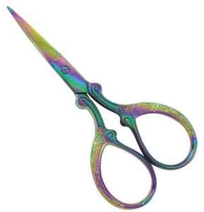 Wholesale Vintage Style <b>Sewing</b> <b>Scissors</b> Embroidery Mini Crane Bird Handle <b>Scissors</b> with Multi Color Coated With Custom Demand - Product Image 3