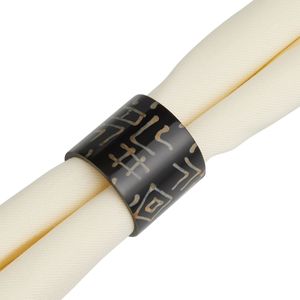 Anillos para Servilletas de Cuerno Natural, Estilo Americano, Nuevo Diseño 2026, Pulidos a Espejo, Hechos a Mano, Decoración para el Hogar, Vajilla, Uso en Restaurantes - Product Image 6