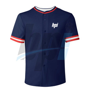 เสื้อเบสบอลสไตล์โดดเด่น ระบายอากาศได้ดี รับสกรีนโลโก้ เสื้อเบสบอลสำหรับเล่นกีฬา - Product Image 4