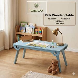 Hao Hung Long an Casual American <b>Pine</b> Plywood Durable Safe Smooth Edge Kids Room <b>Table</b> - Product Image 3