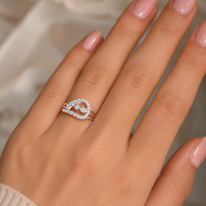 Anillo de Compromiso Clásico de Estilo Vintage con Diamante Cultivado en Laboratorio de 0.50 Ct de Lurba Jewels, Certificado por IGI, Oro Rosa Sólido de 14K, San Valentín - Product Image 1