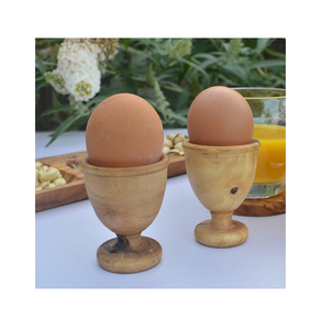 Porte-œufs en bois massif et naturel personnalisé pour la cuisine, résistant au lave-vaisselle, à prix abordable - Product Image 4