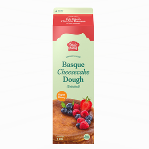 Suministros para Repostería, Servicio de Alimentos y Venta al por Menor, Masa para Pastel de Queso Vasco HALAL Sin Hornear, 1 kg, Marca Privada, Exportación Global Personalizada - Product Image 1