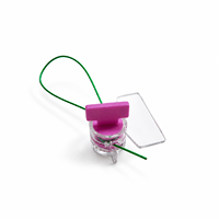 Sceau de compteur YSD étanche en polycarbonate avec verrouillage unidirectionnel et protection anti-effraction pour boîtes d'utilité et armoires électriques