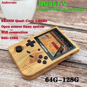 ANBERNIC-Consola de videojuegos retro <span class=keywords><strong>RG351V</strong></span>, emulador de 16 juegos clásicos con WIFI Pocket, pantalla IPS de 3,5 pulgadas - Product Image 2