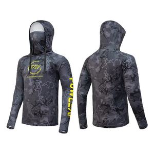 Chemise de pêche à manches longues pour homme, design personnalisé, protection UV, antibactérienne, respirante, séchage rapide, printemps, été, automne - Product Image 6