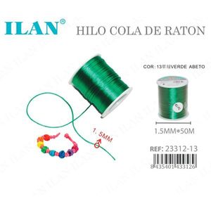 Filo di rame per gioielleria 1,5 mm x 50 m Verde Abete - Product Image 3