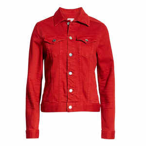 Women <b>Denim</b> Jean Jacket Fashion Streetwear Vintage Style Custom Design Casual <b>Coat</b> For Wholesale Buyers - Product Image 3