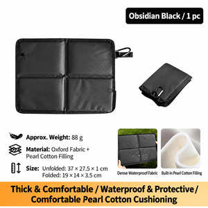 Portable Waterproof Foldable <b>Seat</b> Cushion Outdoor Camping Hiking Picnic Sitting <b>Pad</b> Lightweight <b>Foam</b> <b>Seat</b> Mat with Carabiner - Product Image 6