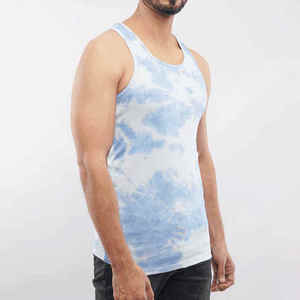 Nouveau débardeur tricoté décontracté pour homme, design uni, sublimé, personnalisable, séchage rapide, idéal pour la gym et le fitness 2026 - Product Image 2
