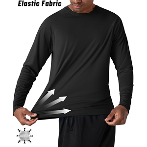 Men’s UV Protection Shirt UPF 50+ Lightweight Breathable Long Sleeve Sun Protection Outdoor Fishing Hiking Shirt - Product Image 4