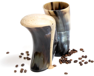 Vaso de chupito de cuerno maravilloso, increíble vaso de chupito de cuerno premium, copa decorativa para fiestas, ideal para regalos festivos y decoración de bares. - Product Image 1