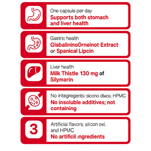 Capsules de silymarine de chardon-Marie 130mg-Supplément de santé du foie pour adultes pris en charge par les OEM - Product Image 3