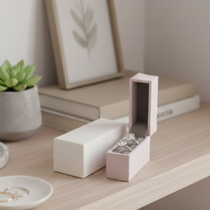 Caja de Embalaje Rígida y Sostenible para Joyería con Cierre Magnético, Acabado Mate e Inserto de Esponja |   Caja de Regalo Ecológica de Papel Kraft - Product Image 4