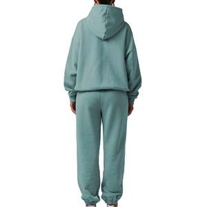 Ensemble de survêtement décontracté léger à capuche pour femme, coupe-vent imperméable, vêtements de sport pour le jogging, en promotion à prix réduit - Product Image 6