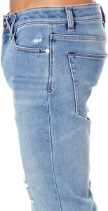 Men's Outdoor Sports Safari Style Cargo Pants <b>Waterproof</b> Windproof Breathable Fleece Embroidered Mid Waist - Product Image 4