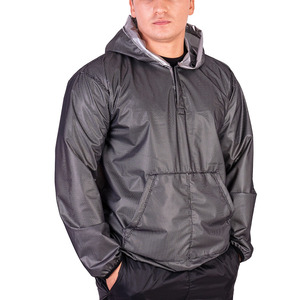 Chaqueta cortavientos para hombre Ultimate Comfort, con forro suave, a prueba de viento, ligera, informal, deportiva, para exteriores. - Product Image 4