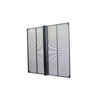 Écran LED transparent couleur haute définition pour publicité extérieure dans les centres commerciaux et les halls d'exposition, avec CMS basé sur le cloud, garantie 3 ans