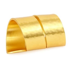 Anillo para Servilletas de Metal de Latón, Bañado en Oro, Forma Personalizada, Diseño Clásico Ecológico, Soporte para Servilletas para Fiestas y Bodas, Venta Caliente - Product Image 3