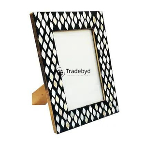 Marco de Fotos Creativo Hecho a Mano con Incrustaciones de Madreperla, Acabado Brillante, Regalo Decorativo de Tradebyd - Product Image 6